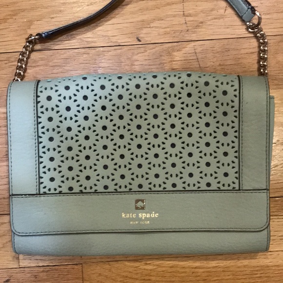 Kate Spade Kari Perri Lane Bag Dustymint - Picture 5 of 9